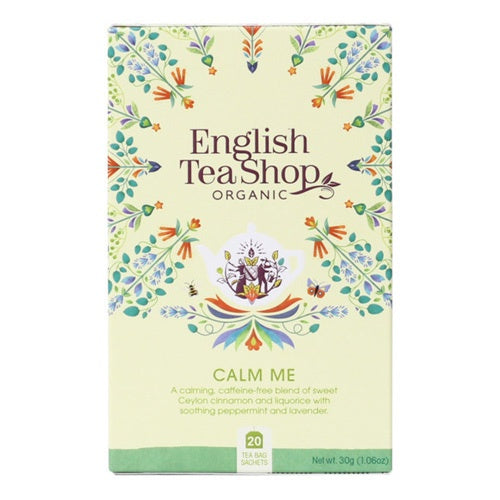 English Tea Shop Organic Wellness Tea - Calm Me 20 Teabags