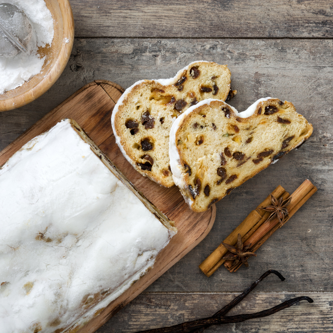 Gluten Free Stollen (Marzipan Optional)