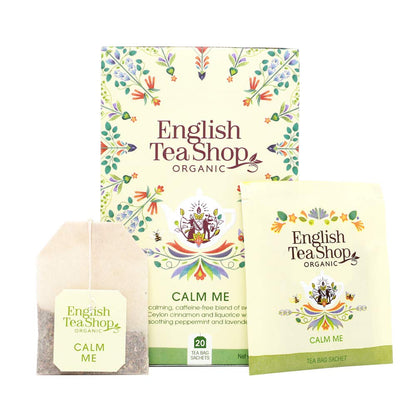 English Tea Shop Organic Wellness Tea - Calm Me   20 Teabags