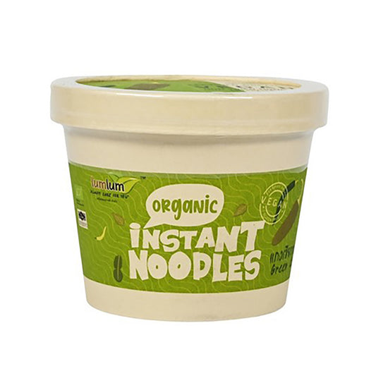 Lum Lum Organic Instant Noodles Green Curry (Vegan) 75g